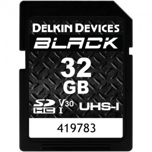 DELKIN SD 128Gb BLACK UHS-I V30